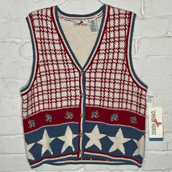 Liz Claiborne Jackets & Blazers - Vintage Crazy Horse Vest M